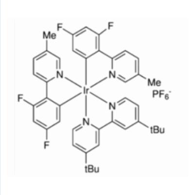 二[2-(2,4-二氟苯基)-5-甲基吡啶][2,2'-联(四叔丁基吡啶)]铱二(六氟磷酸)盐