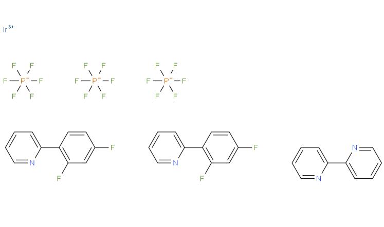 (2,2'-联吡啶)双[2-(2,4-二氟苯基)吡啶]铱(III) 六氟磷酸盐