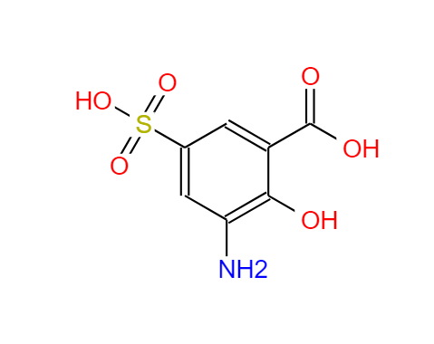 3-氨基-5-磺基水杨酸,3-amino-5-sulfosalicylic acid