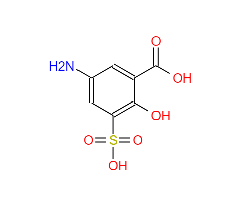 5-氨基-2-羟基-3-磺基苯甲酸,Benzoic acid,5-amino-2-hydroxy-3-sulfo-