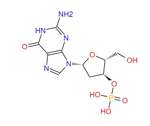 2'-脱氧鸟苷 3'-(磷酸二氢酯),2'-deoxyguanosine 3'-(dihydrogen phosphate)