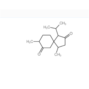 6168-64-5 1-異丙基-4,8-二甲基螺[4.5]癸烷-2,7-二酮