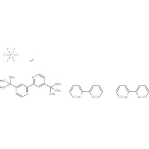 (4,4'-二叔丁基-2,2'-联吡啶)双[(2-吡啶基)苯基]铱(III)六氟磷酸盐