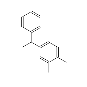 1,2-二甲基-4-(1-苯乙基)苯,1,2-dimethyl-4-(1-phenyl-ethyl)-benzene
