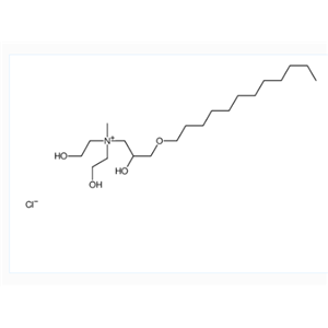 6200-40-4 [3-(十二烷氧基)-2-羟基丙基]二(2-羟基乙基)甲基氯化铵