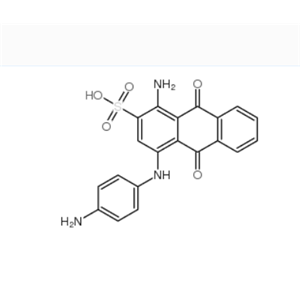 6222-65-7 1-氨基-4-(4-氨基苯胺基)-9,10-二氢-9,10-二氧代蒽-2-磺酸