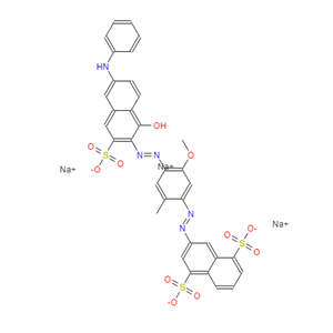 直接紫35,trisodium 3-[[4-[[6-(anilino)-1-hydroxy-3-sulphonato-2-naphthyl]azo]-5-methoxy-o-tolyl]azo]naphthalene-1,5-disulphonate