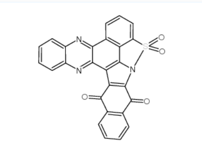 还原黄6GD,[1,2]benzisothiazolo[2,3,4-lma]benzo[h]quinoxalino[2,3-c]carbazole-11,16-dione 9,9-dioxide