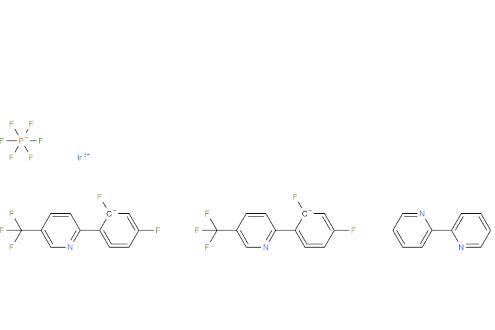 [5,5'-双(三氟甲基)-2,2'-联吡啶-ΚN,ΚN]双[3,5-二氟-2-[5-(三氟甲基)-2-吡啶基-ΚN]苯基]六氟磷酸铱