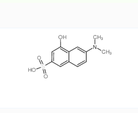 6-二甲氨基-4-羟基-2-萘磺酸,6-(Dimethylamino)-4-hydroxy-2-naphthalenesulfonic acid