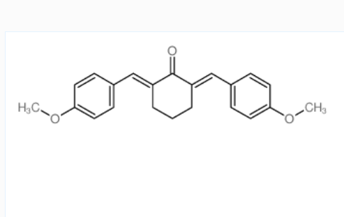 2,6-二(4-甲氧基苄亚基)环己烷-1-酮,2,6-bis[(4-methoxyphenyl)methylidene]cyclohexan-1-one