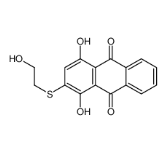 1,4-二羟基-2-(2-羟基乙基硫基)蒽-9,10-二酮,1,4-dihydroxy-2-(2-hydroxyethylsulfanyl)anthracene-9,10-dione