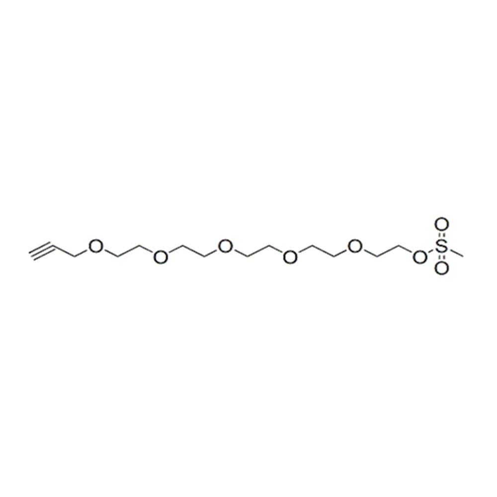 丙炔基-PEG6-甲基磺酸酯,Propargyl-PEG6-Ms