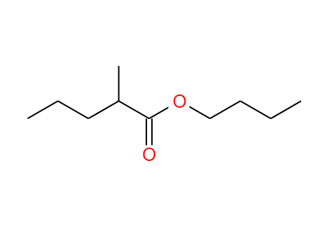 2-甲基戊酸丁酯,Pentanoic acid,2-methyl-, butyl ester