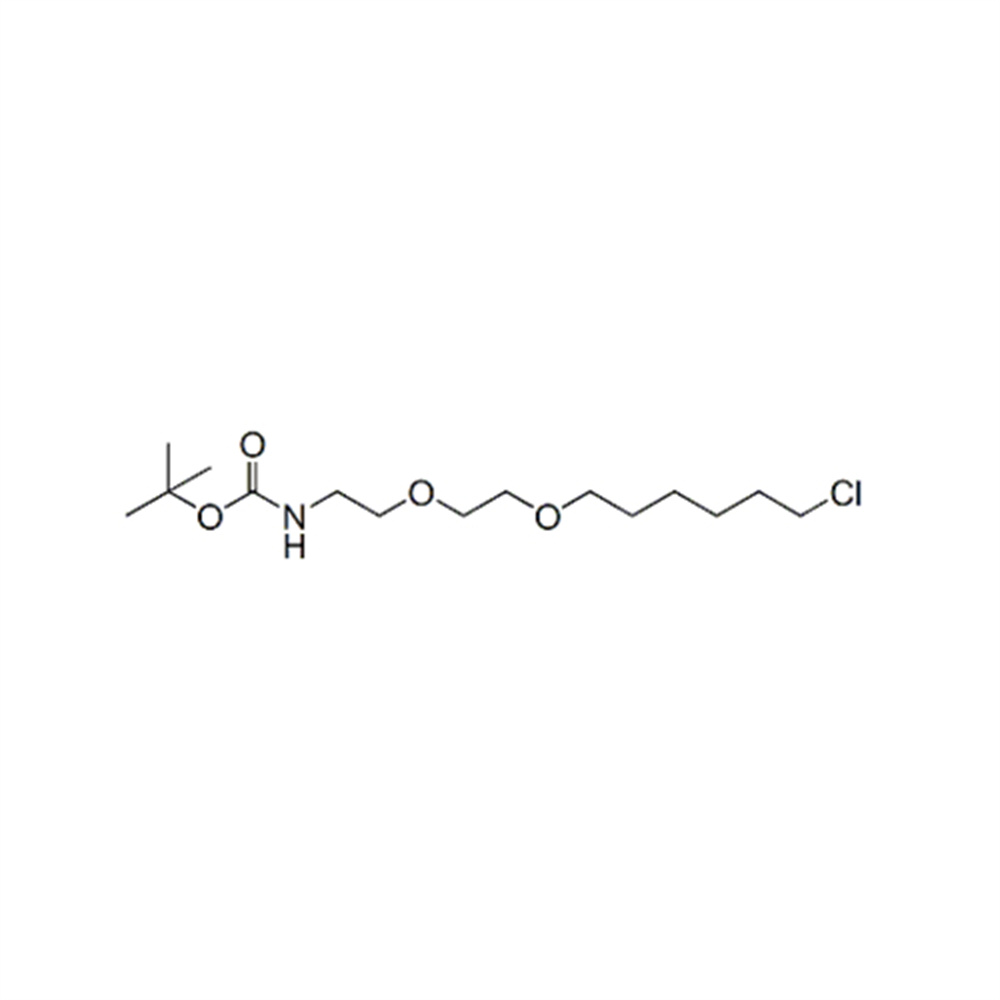 2-（2-（6-氯己氧基）乙氧基）氨基甲酸叔丁酯,t-boc-N-amido-PEG2-(CH2)6Cl