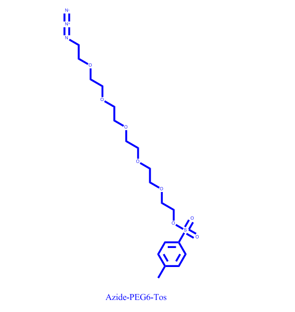 叠氮-六聚乙二醇-对甲基苯磺酰酯,Azide-PEG6-Tos