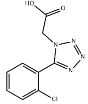 2-[5-(2-chlorophenyl)-1H-1,2,3,4-tetrazol-1-yl]aceti c acid