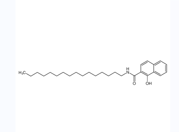 N-十六烷基-1-羟基萘-2-甲酰胺,N-hexadecyl-1-hydroxynaphthalene-2-carboxamide