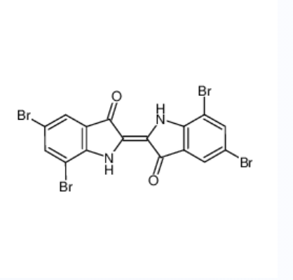 溴靛藍(lán),(2Z)-5,7-dibromo-2-(5,7-dibromo-3-oxo-1H-indol-2-ylidene)-1H-indol-3-one