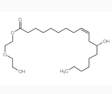 PEG-2 蓖麻醇酸酯,2-(2-hydroxyethoxy)ethyl (R)-12-hydroxyoleate