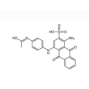 6247-34-3 4-[[4-(乙酰氨基)苯基]氨基]--9,10-二氧代蒽-2-磺酸