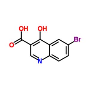 6-溴-4-羟基喹啉-3-甲酸,6-Bromo-4-hydroxy-3-quinolinecarboxylic acid