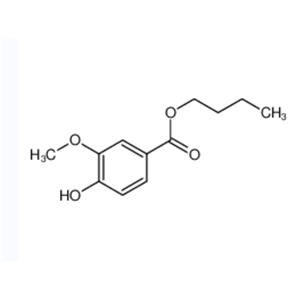 香草酸丁酯,butyl 4-hydroxy-3-methoxybenzoate