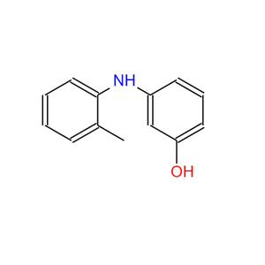 邻甲基间羟基二苯胺,m-(o-Toluidino)phenol