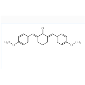 2,6-二(4-甲氧基苄亚基)环己烷-1-酮,2,6-bis[(4-methoxyphenyl)methylidene]cyclohexan-1-one
