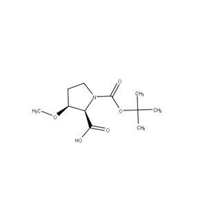 (2R,3S)-1-[(tert-butoxy)carbonyl]-3-methoxypyrrolidine-2-carboxylic acid