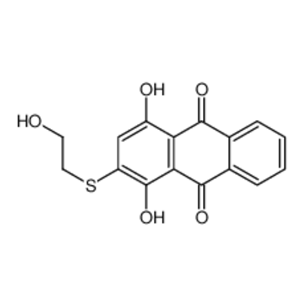 1,4-二羟基-2-(2-羟基乙基硫基)蒽-9,10-二酮,1,4-dihydroxy-2-(2-hydroxyethylsulfanyl)anthracene-9,10-dione