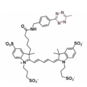 Alexa Fluor 647 Me-Tetrazine/甲基四嗪，Ex/Em(nm)647/668,Alexa Fluor 647 Me-Tetrazine