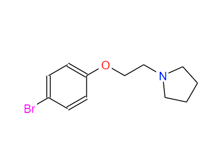 1-(2-(4-溴苯氧基)乙基)吡咯烷,1-(2-(4-Bromophenoxy)ethyl)pyrrolidine