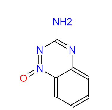 3-氨基-1,2,4-苯并噻嗪-1-n-氧化物,1-oxido-1,2,4-benzotriazin-1-ium-3-amine