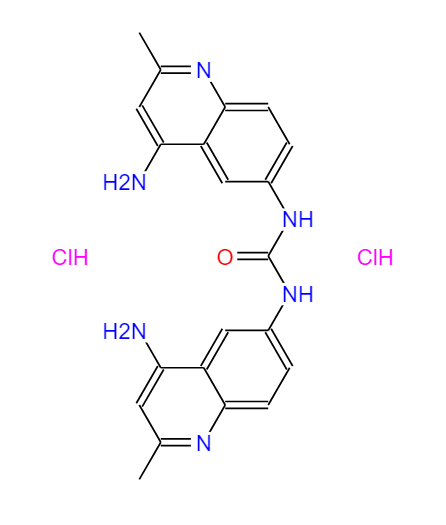 1,3-二(4-氨基-2-甲基-6-喹啉基)脲二盐酸盐,Surfen dihydrochloride