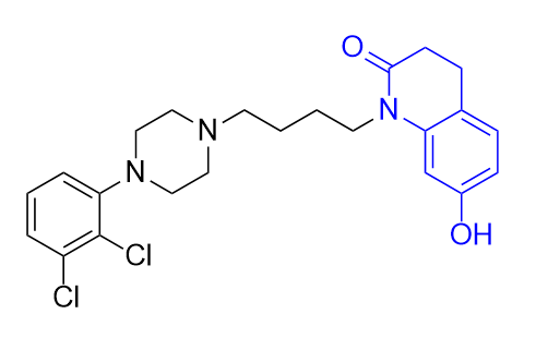 阿立哌唑杂质09,1-(4-(4-(2,3-dichlorophenyl)piperazin-1-yl)butyl)-7-hydroxy-3,4-dihydroquinolin-2(1H)-one