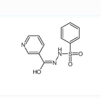 N'-(benzenesulfonyl)pyridine-3-carbohydrazide,N'-(benzenesulfonyl)pyridine-3-carbohydrazide