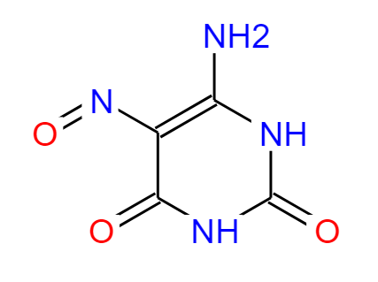 4-氨基-2,6-二羟基-5-亚硝基嘧啶,2,4(1H,3H)-Pyrimidinedione,6-amino-5-nitroso-