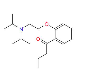 凯托卡因,1-{2-[2-(Diisopropylamino)ethoxy]phenyl}-1-butanone