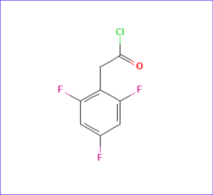 Benzeneacetyl chloride, 2,4,6-trifluoro-