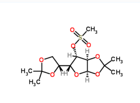 1,2:5,6-二异亚丙基-3-O-(甲磺酰基)-alpha-D-呋喃葡萄糖,1,2:5,6-Di-O-isopropylidene-3-O-(methylsulfonyl)-α-D-glucofuranose