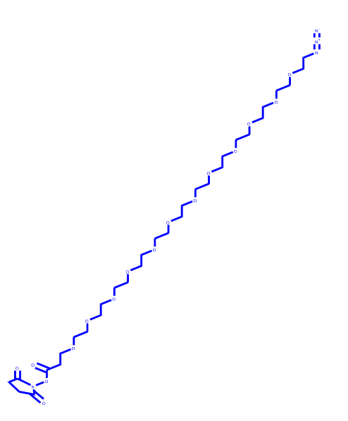 叠氮-十二聚乙二醇-丙烯酸琥珀酰亚胺,Azido-PEG12-NHS ester