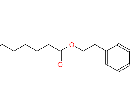 2-苯基乙基庚酸酯,Heptanoic acid,2-phenylethyl ester