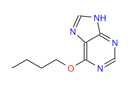 6-N-丁氧基嘌呤,9H-Purine, 6-butoxy-