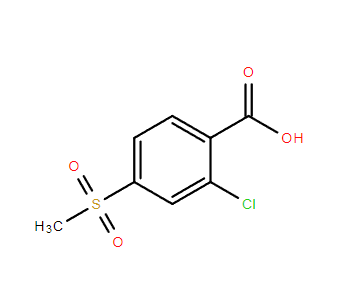 2-氯-4-甲砜基苯甲酸,2-Chloro-4-(methylsulfonyl)benzoicacid