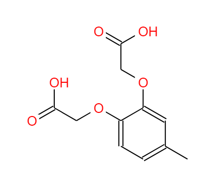 4-甲基苯磷二酚-0,0-乙酸,Acetic acid,2,2'-[(4-methyl-1,2-phenylene)bis(oxy)]bis- (9CI)