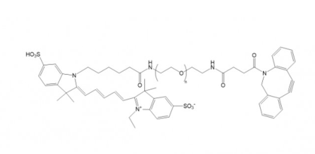 Cy5.5-PEG-NH2，Cy5.5-聚乙二醇-氨基/胺,Cy5.5-PEG-NH2