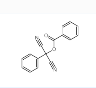 alpha,alpha-二氰基芐基苯甲酸酯,Propanedinitrile,2-(benzoyloxy)-2-phenyl-