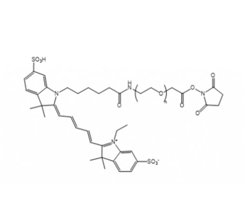 Cy5.5-聚乙二醇-马来酰亚胺,Cy5.5-PEG-maleimide