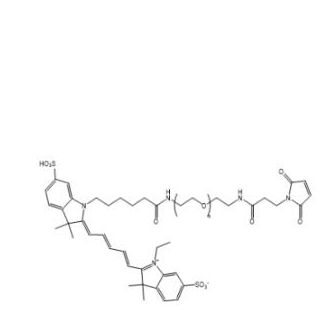 Cy5-聚乙二醇-马来酰亚胺,Cy5-PEG-maleimide